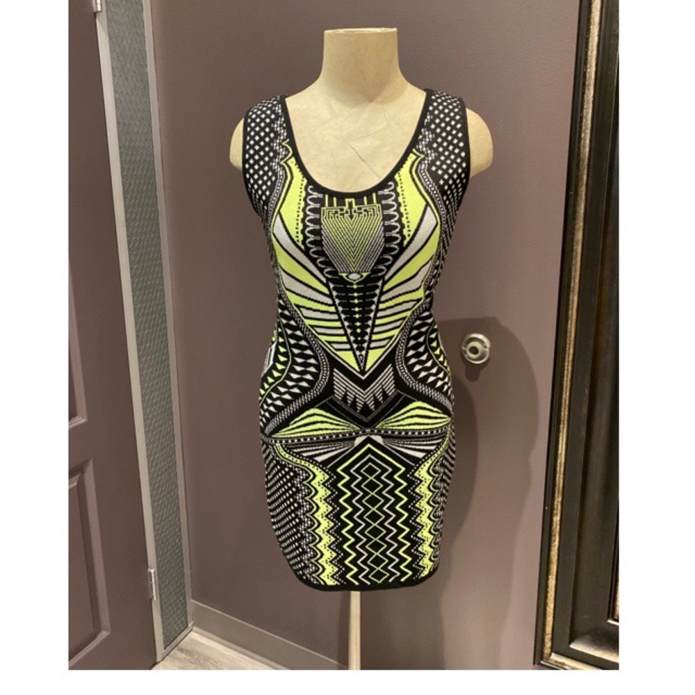 Body con pattern dress